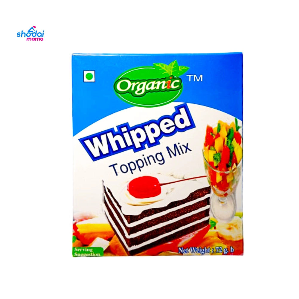 Organic Whipped Topping Mix 72gm